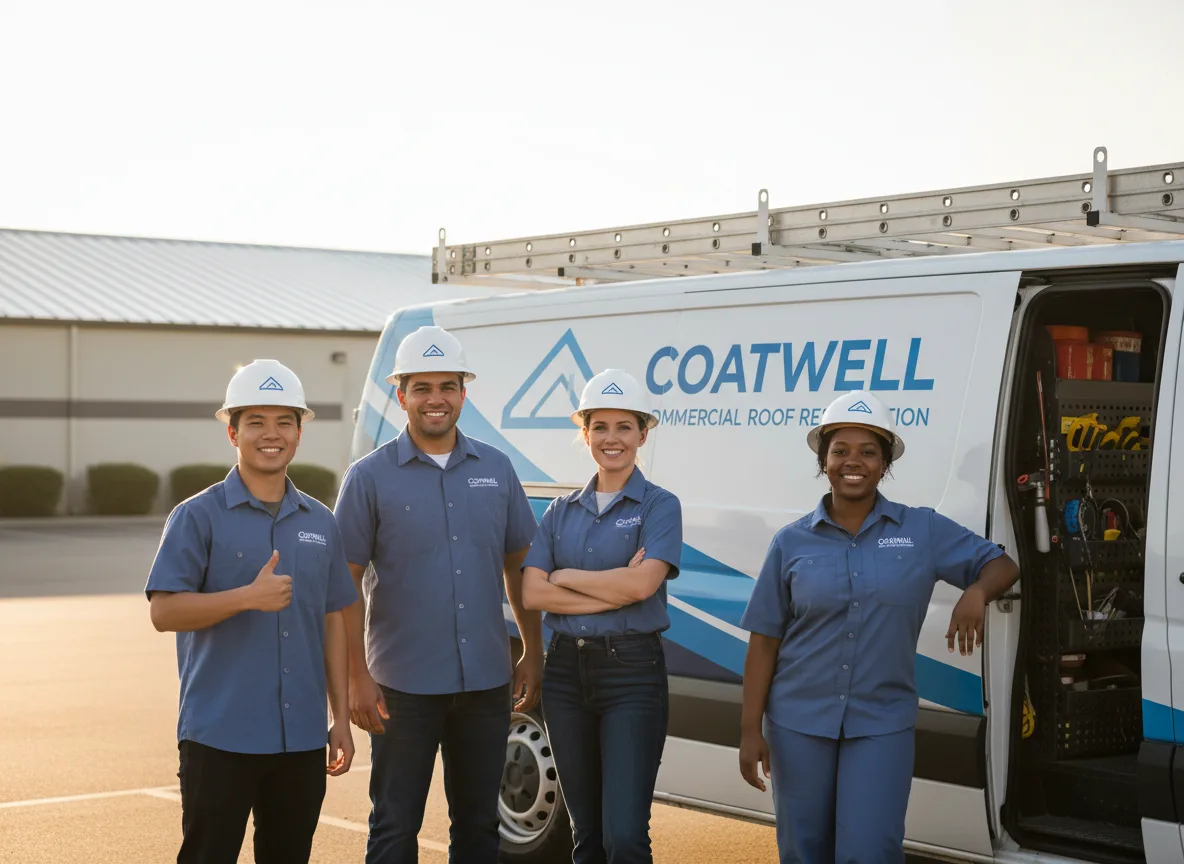 Commercial roof coating company in Stirling City, CA